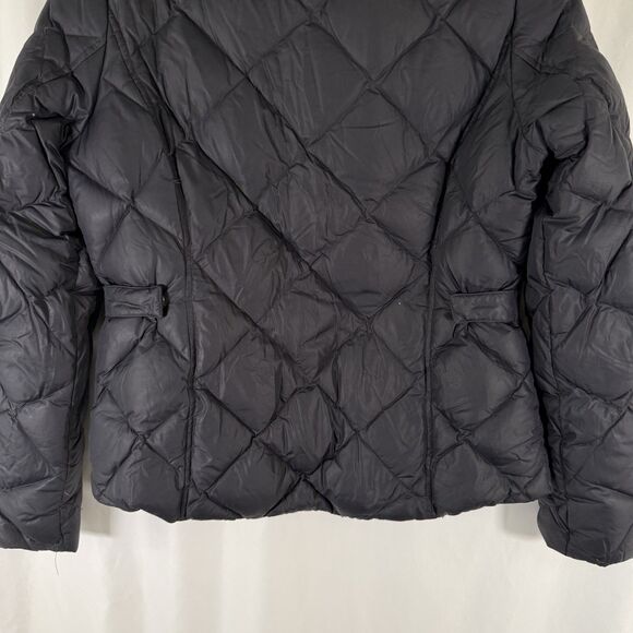 Eddie Bauer Goose Down Jacket Women's Medium Black Full Zip 700 Fill Power - Picture 13 of 15